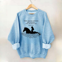 Christ Horse Religous Sweatshirt