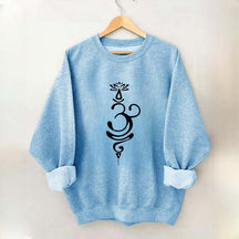 Breathe Symbol Yoga Sweatshirt