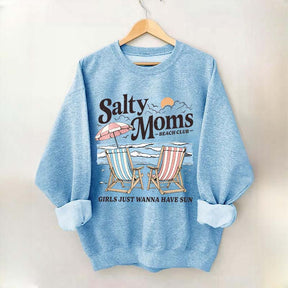 Salty Moms Beach Club Sweatshirt