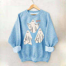 Retro Ghost Boo Sweatshirt