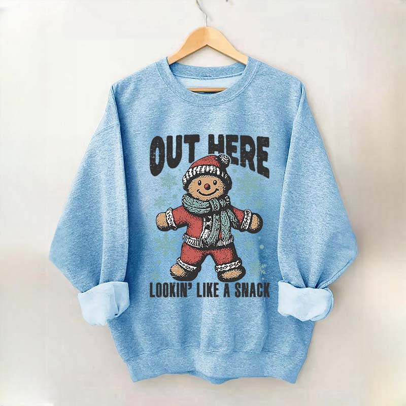 Funny Christmas  Cute Gingerbread Sweatshirt