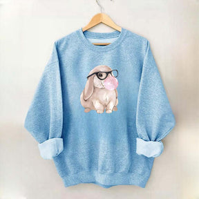 Cute Rabbit Easter Family Sweatshirt
