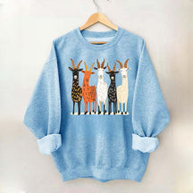 Colorful Goat Funny Farm Animal Sweatshirt