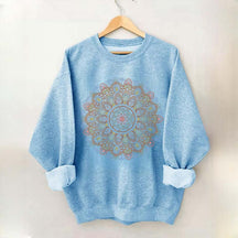 Retro Resist Subtle Mandala Sweatshirt