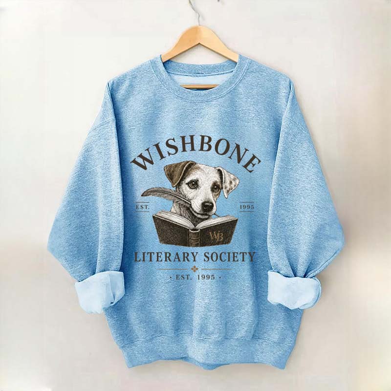 Wishbone Literary Society Nostalgia Dog Sweatshirt