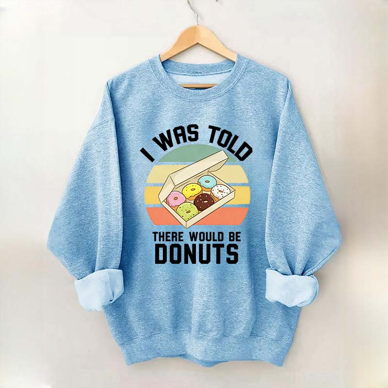 Retro Donut Lover Sweatshirt