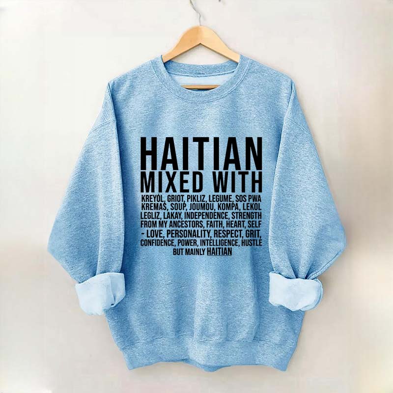Haitian Definition Caribbean African Culture Sweatshirt