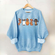 Cute Wiener Dog Halloween Dachshund Sweatshirt