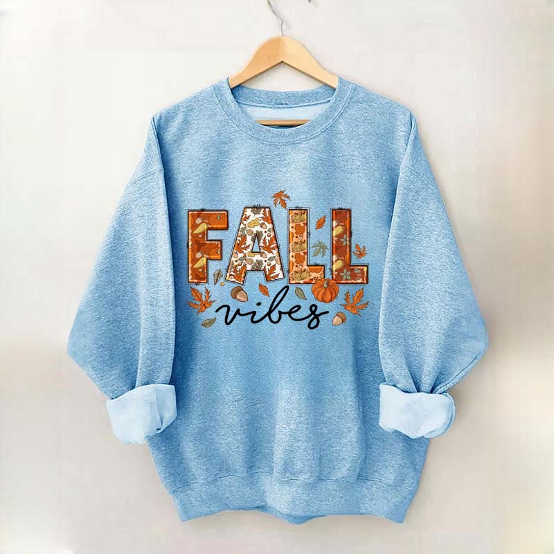 Pumpkin Fall Vibes Sweatshirt
