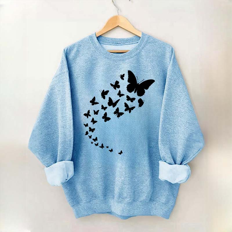 Butterfly Autumn Cute Sweatshirt