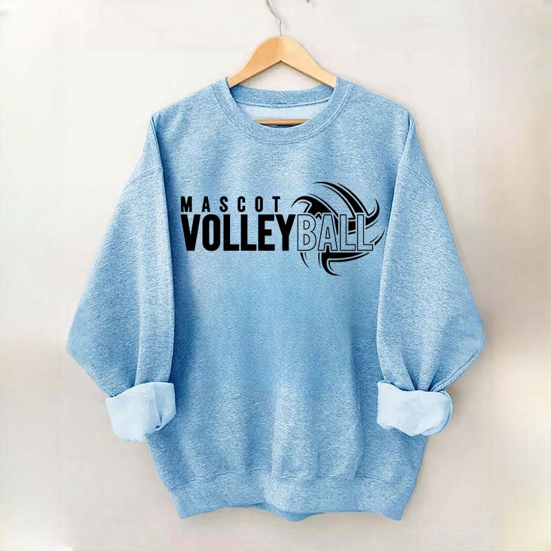Volleyball Mascot Sweatshirt