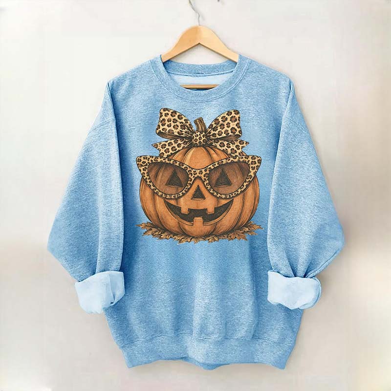 Autumn Pumpkin Halloween Fall Sweatshirt