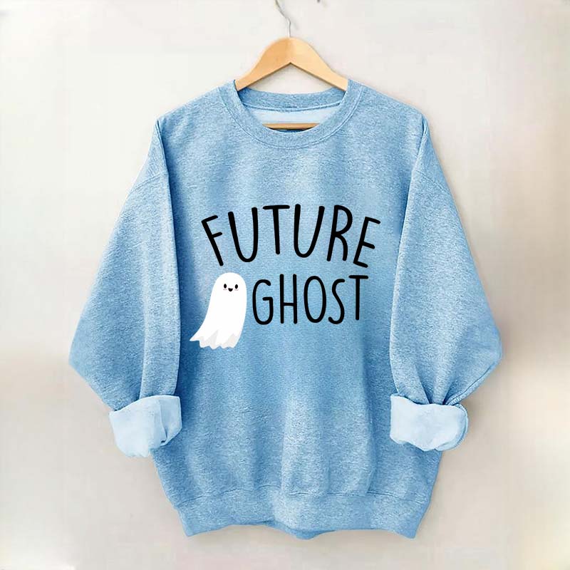 Future Ghost Halloween Sweatshirt