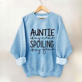 Auntie is My Name Sweatshirt