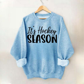 It's Hockey Season Minimalist Sweatshirt