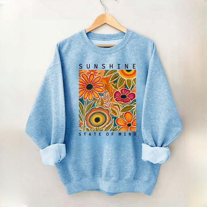 Retro Sunshine State Of Mind Sweatshirt
