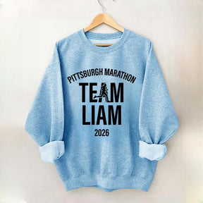 Custom Supporter Team Group Runner's Race Team Sweatshirt