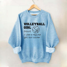 Volleyball Girl Team Sweatshirt