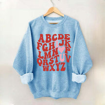 ABCs I Love You Valentines Sweatshirt