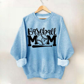 Trendy Mom Life Baseball Sweatshirt