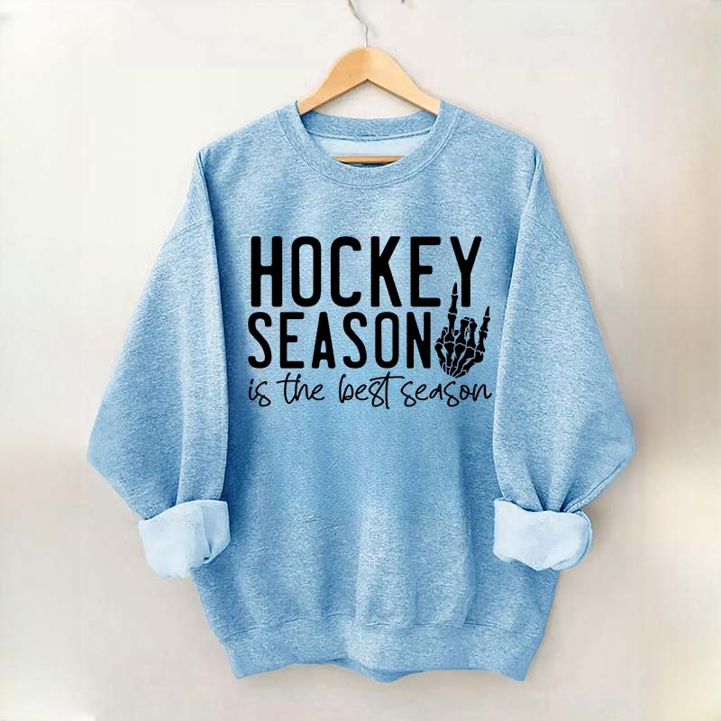 Hockey Season Cozy Rink Side Style Sweatshirt