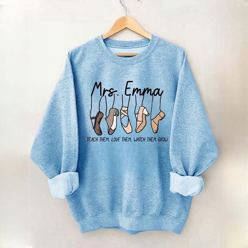 Custom Dance Teacher Sweatshirt