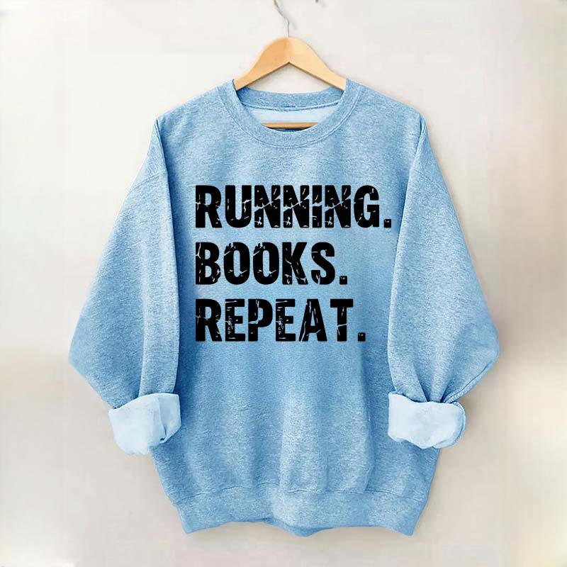 Running Books Repeat Sweatshirt