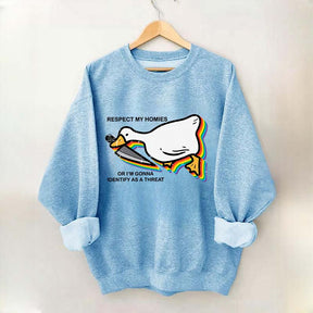 Silly Goose Ally Pride Queer Rights Ally Sweatshirt