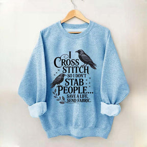 Cross Stitching Gift for Mom Sweatshirt