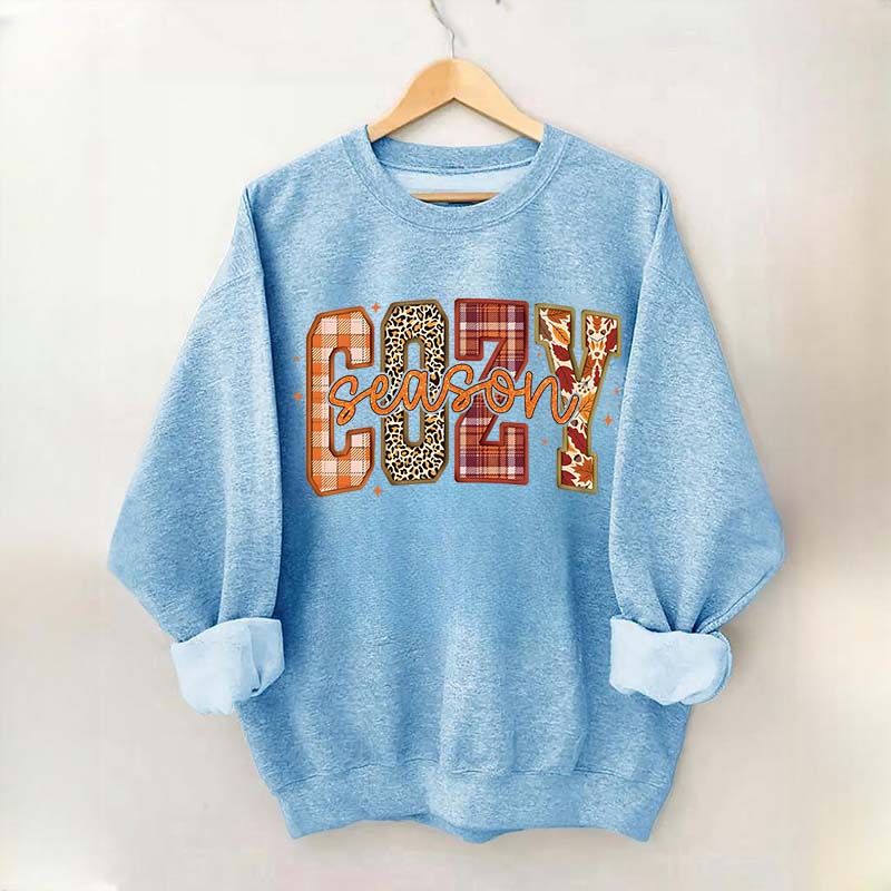 Cozy Season Fall Graphic Sweatshirt