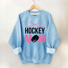 Hockey Mom Pink Sweatshirt