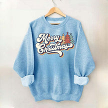Merry Christmas Family Retro Sweatshirt