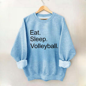 Eat Sleep Volleyball Sweatshirt