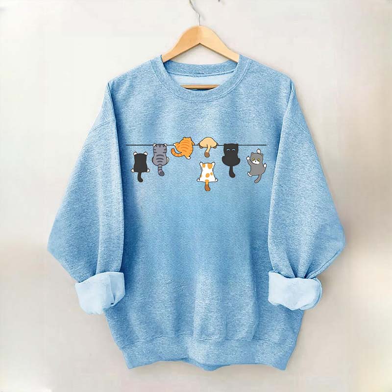 Cat Peeking Lover Sweatshirt