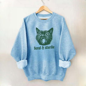 Feral and Sterile Cat Sweatshirt
