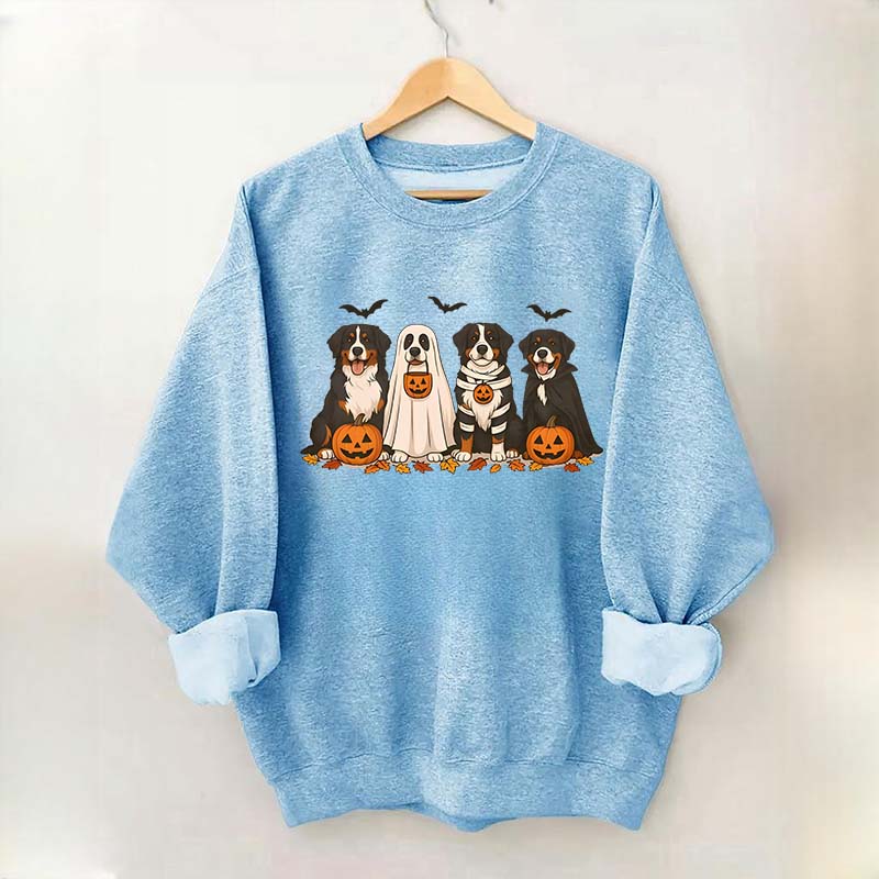 Bernese Mountain Dog Halloween Sweatshirt