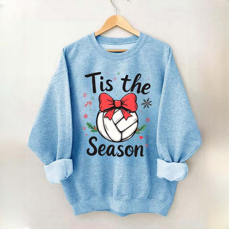 Tis The Season Volleyball Christmas Sweatshirt