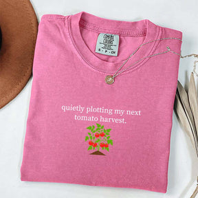 Quietly Plotting My Next Tomato Harvest T-Shirt