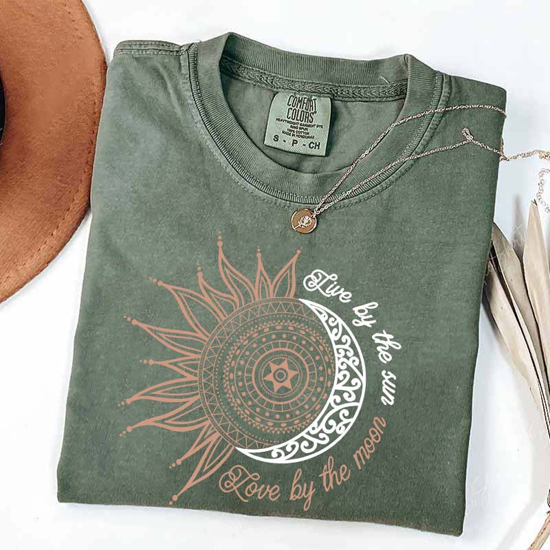 Womens Moon and Sun T-Shirt