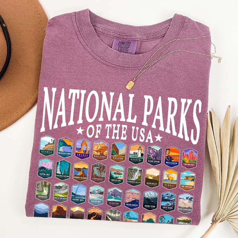 National Parks US Outdoor Lover T-Shirt
