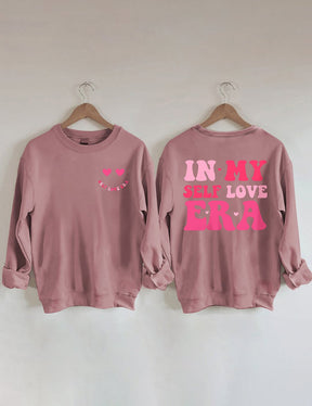 In My Self Love ERA 2-sided Printed Sweatshirt