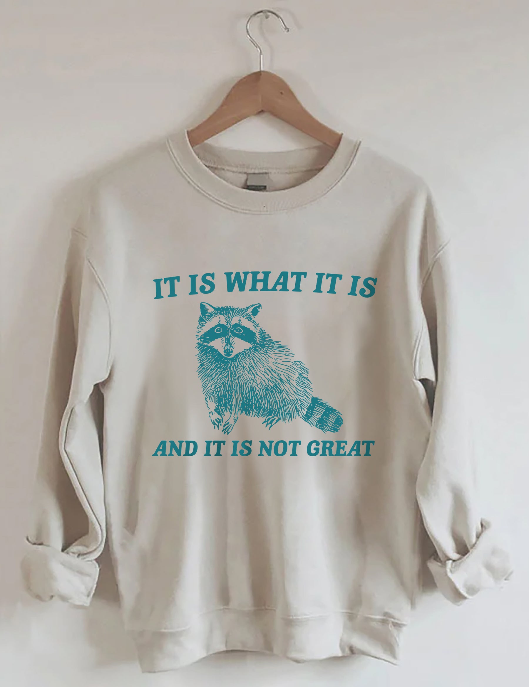 It Is What It Is And It Is Not Great Sweatshirt