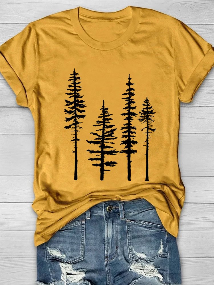 Pine Tree Pint Casual T-shirt