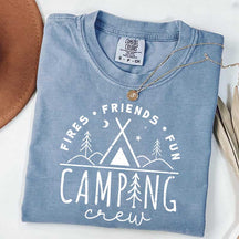 Fires Friends Fun Camping T-Shirt