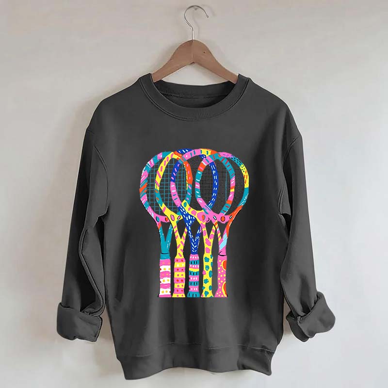 Trendy Sport Tennis Coach Sweatshirt