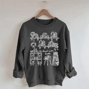 Read More Books Teacher Sweatshirt