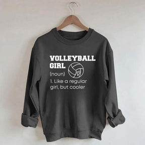 Volleyball Girl Team Sweatshirt