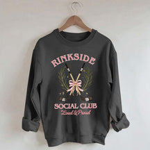 Rinkside Social Club Mom Hockey Athletic Sweatshirt