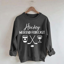 Hockey Weekend Forecast Sweatshirt