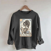 Volleyball Mom Tarot Card Sweatshirt